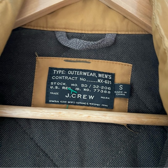 J.Crew Sussex quilted chore jacket coat - Picture 2 of 4